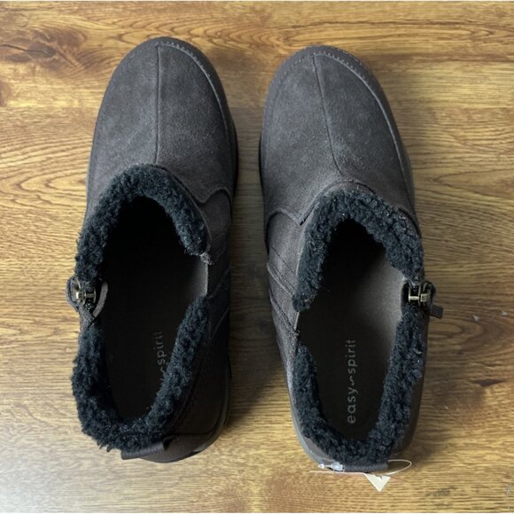 Easy Spirit Womens Epic Brown Suede Ankle Boots Shoes Size 6 M - Picture 5 of 9